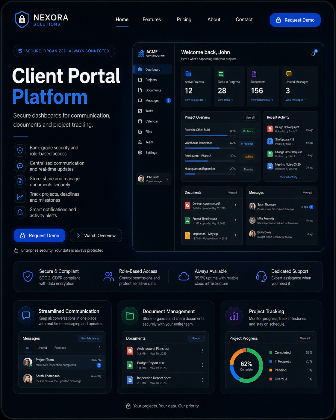 Client Portal Platform